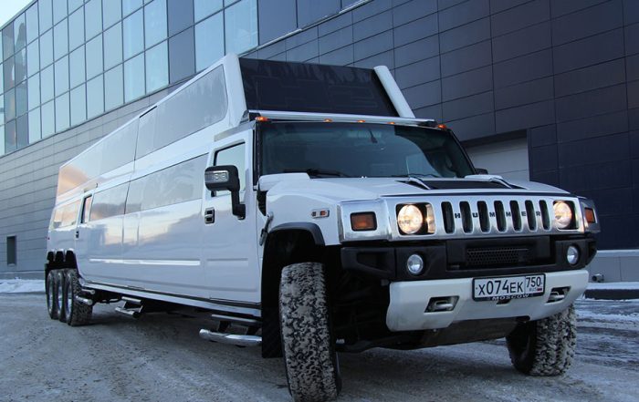 Аренда и прокат лимузина Hummer H2 Mega №074 в Москве